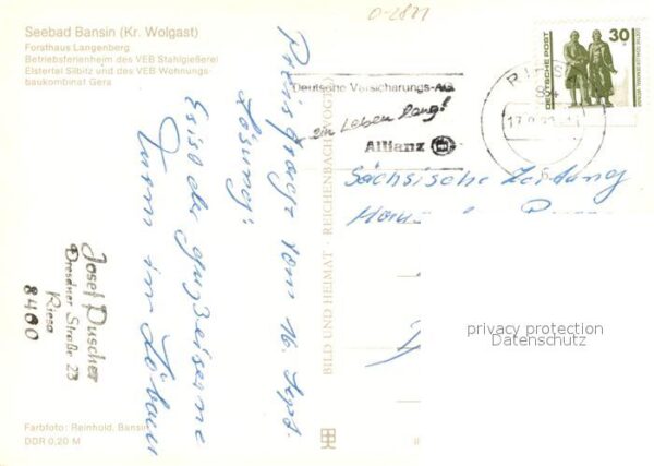 Bansin Ostseebad Forsthaus Langenberg – Bild 2