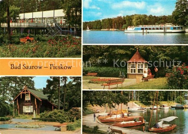 Pieskow Bad Saarow Strandgaststätte Maxim Gorki Gedenkstät