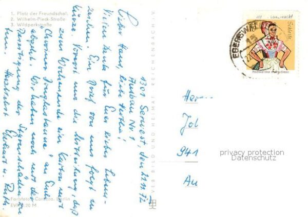 Eberswalde Platz der Freundschaft Wilhelm Pieck St – Bild 2