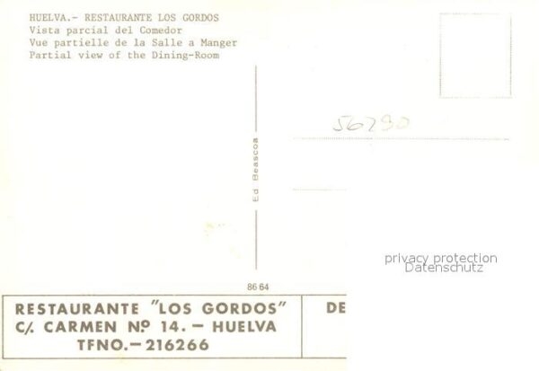 Huelva Restaurant Los Gordos – Bild 2