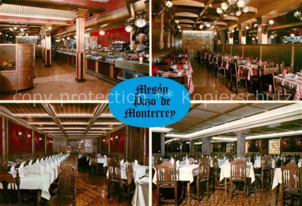 Madrid Spain Restaurant Meson Pazo de Monterrey