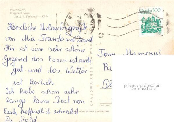 Piwniczna Fragment rynku – Bild 2