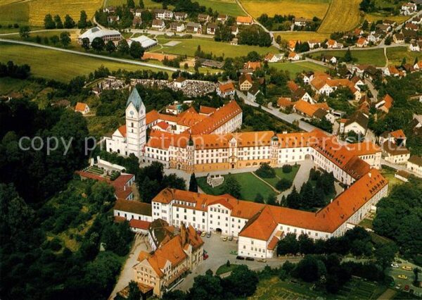 Scheyern Fliegeraufnahme Benediktinerabtei Hl Kr