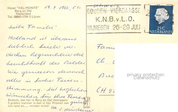 Berg en Dal Hotel Val Monte – Bild 2