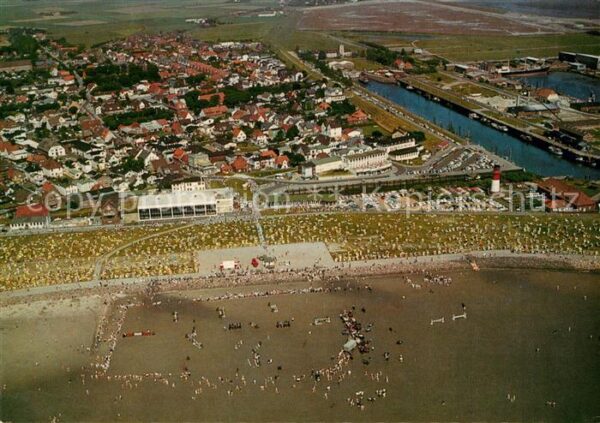 Buesum Nordseebad Fliegeraufnahme