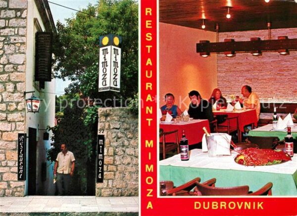 Dubrovnik Ragusa Restaurant Mimoza