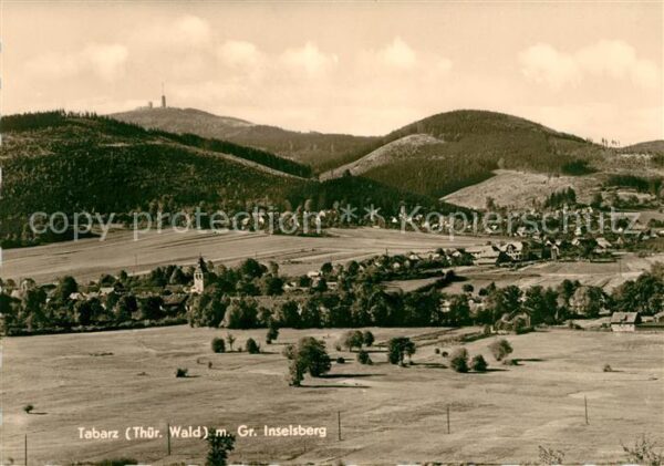 Tabarz Panorama Großer Inselsberg