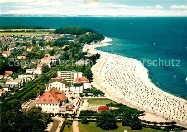 Travemuende Ostseebad Fliegeraufnahme Strand