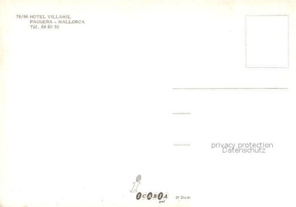 Paguera Mallorca Islas Baleares Fliegeraufnahme Hotel Villamil – Bild 2