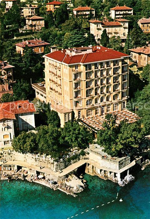 Lovran Fliegeraufnahme Hotel Beograd