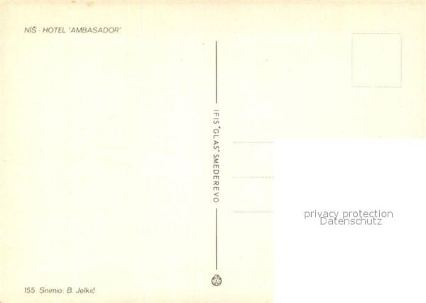 Nis Hotel Ambasador – Bild 2