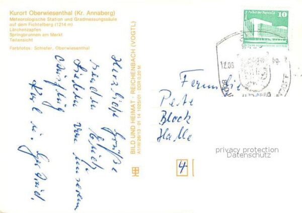 Oberwiesenthal Erzgebirge Meteo Station auf dem Fichtelberg Lärch – Bild 2