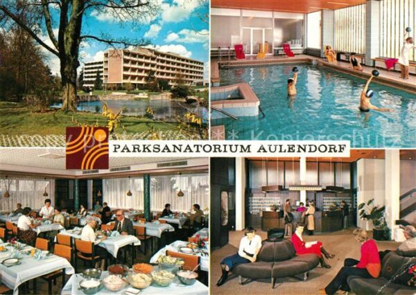 Aulendorf Parksanatorium Hallenbad Speisesaal Rez