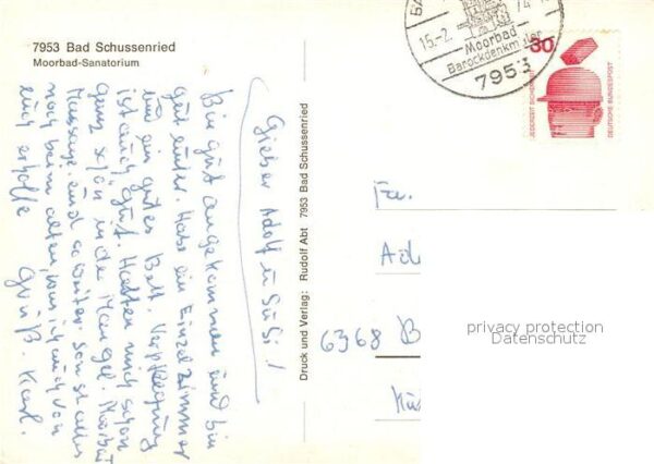Bad Schussenried Moorbad Sanatorium – Bild 2