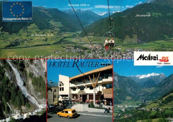 Matrei Osttirol Panorama Hotel Rauter Steiner Wasserfal
