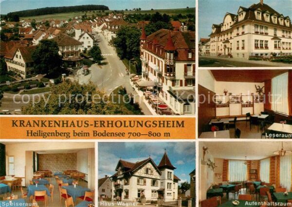 Heiligenberg Baden Krankenhaus Erholungsheim Speiseraum Ha