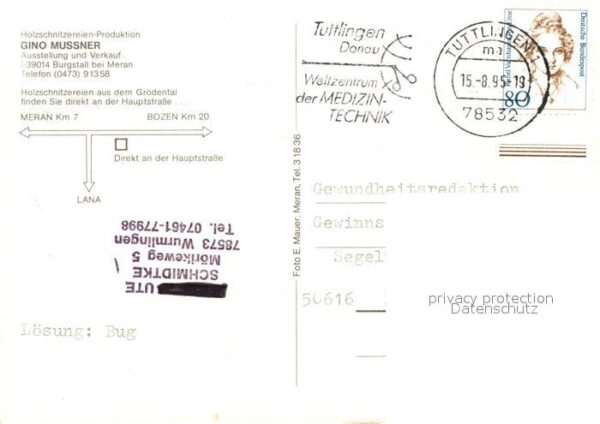 Burgstall Meran Holzschnitzereien Gino Mussner – Bild 2