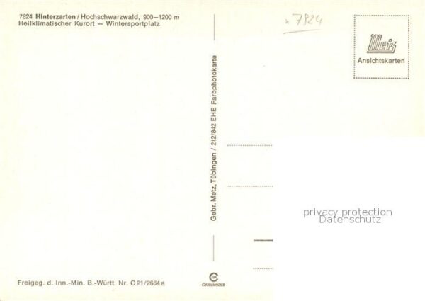 Hinterzarten Fliegeraufnahme – Bild 2