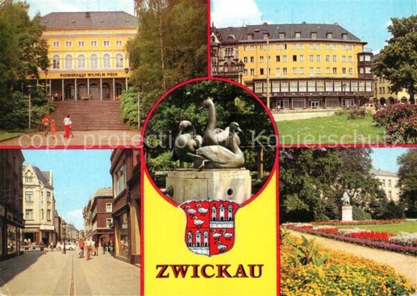 Zwickau Sachsen Pionierhaus Wilhelm Pieck Ringkaffee Sc