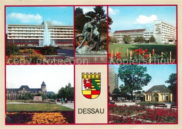 Dessau-Rosslau Haus des Reisens Stadtpark Kontour Sche