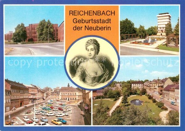 Reichenbach Vogtland Ingenieurschule Neuberin Wasserturm Mar