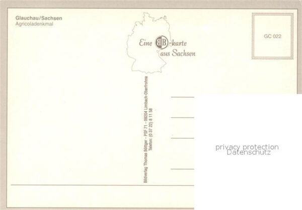 Glauchau Agricola Denkmal – Bild 2