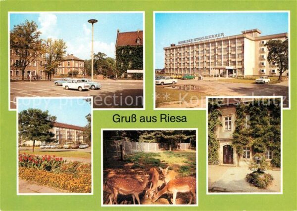 Riesa Sachsen Leninplatz Haus der Stahlwerker Greifsw