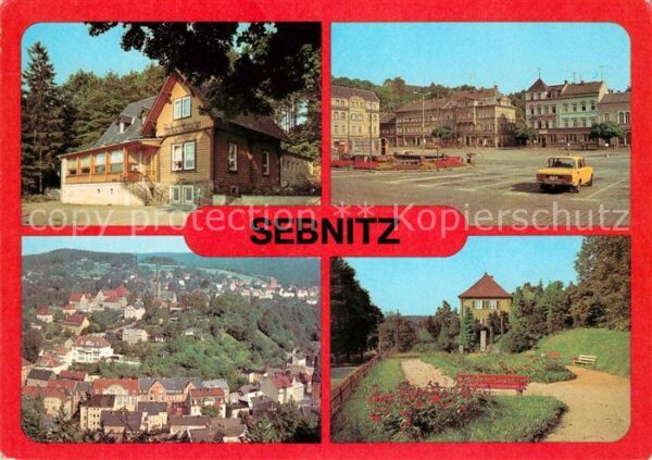 Sebnitz Gaststätte Finkenbaude Aug Bebel Platz