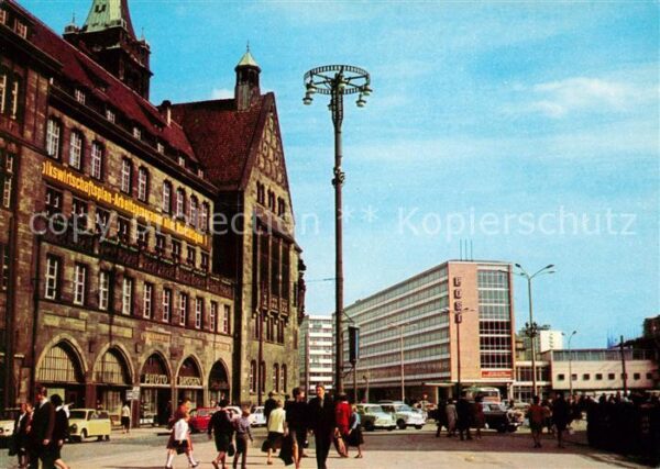 Karl-Marx-Stadt Markt mit Rathaus