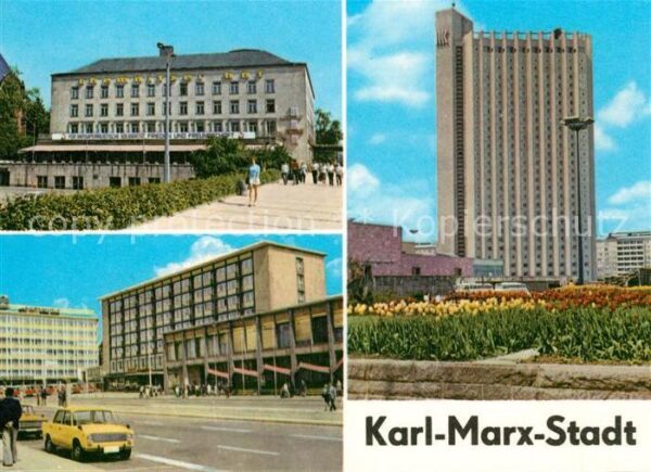 Karl-Marx-Stadt Interhotels Chemnitzer Hof Kongress und