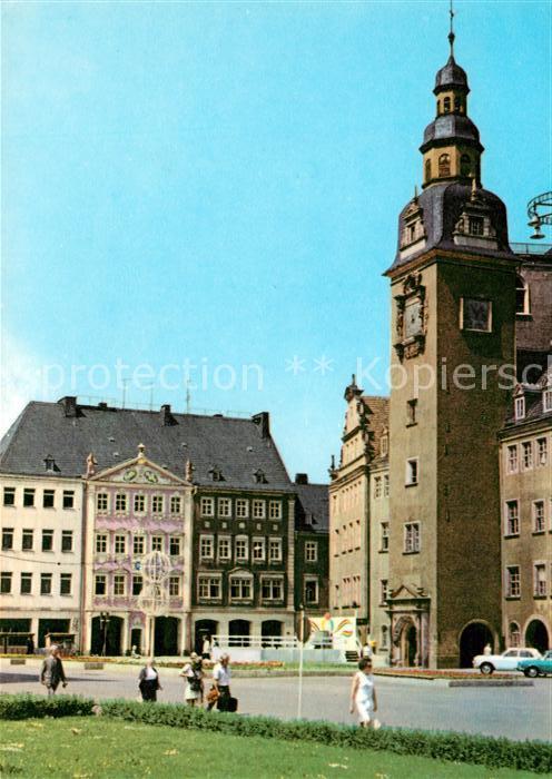 Karl-Marx-Stadt Pressekaffee am Markt