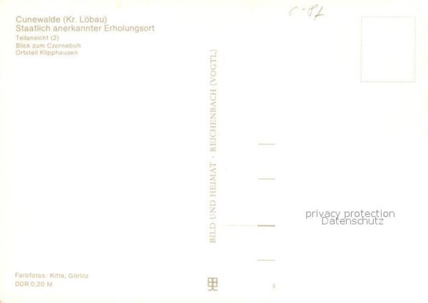 Cunewalde Teilansicht Czorneboh OT Klipphausen – Bild 2