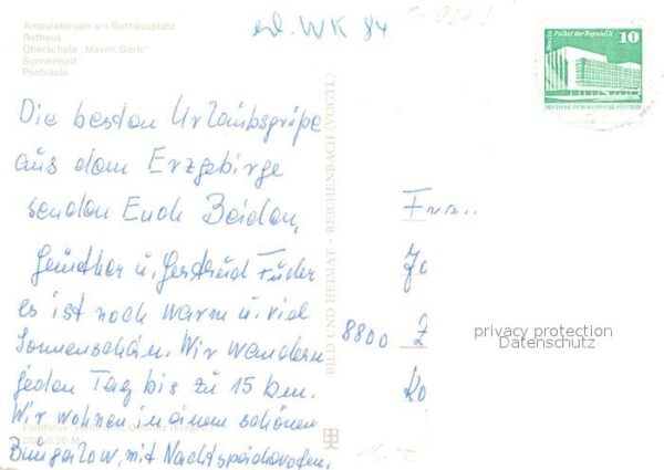 Thum Erzgebirge Ambulatorium Rathausplatz Oberschule Ma – Bild 2