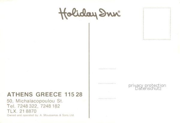 Athen Griechenland Holiday Inn Hotel – Bild 2