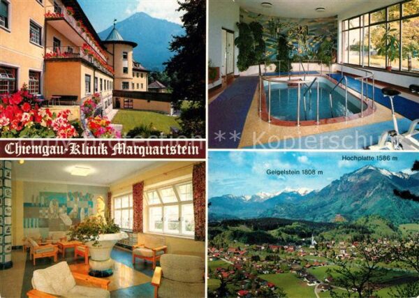 Marquartstein Chiemgau Klinik Wassertreten Foyer Pano