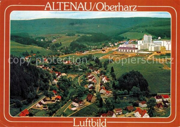 Altenau Harz mit Ferienpark Glockenberg Fliegeraufna