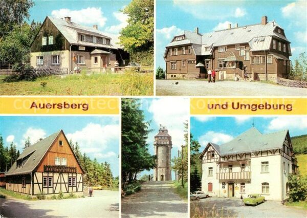 Auersberg Wildenthal Gasthaus Sauschwemme Berghotel Auersber
