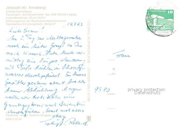 Duerrenberg Joehstadt Ferienheim Schlösselmühle Jugendherberg – Bild 2