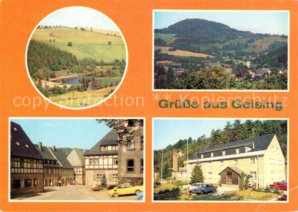 Geising Erzgebirge Stadtbad Hüttenteich Teilansicht Erholu