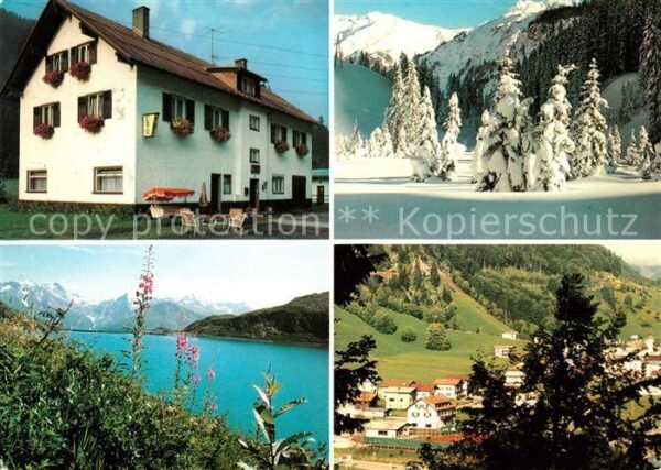 Kloesterle Vorarlberg Haus Haller Seeblick Winteridyll Panora