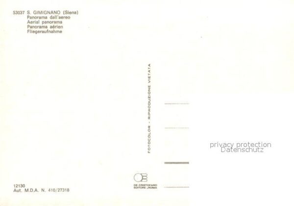 San Gimignano Fliegeraufnahme – Bild 2
