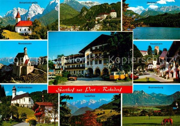 Rohrdorf Inn Antoniuskapelle Kufstein Hechtsee Wende