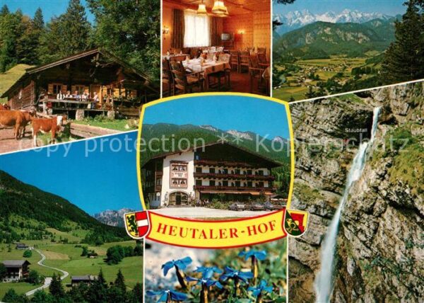 Heutal Unken Gasthof Pension Heutaler Hof Gaststube