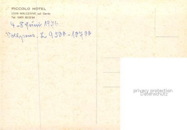 Malcesine Lago di Garda Piccolo Hotel Swimmingpool – Bild 2