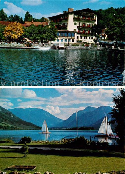 Schliersee Hotel Schlierseer Hof mit Brecherspitze
