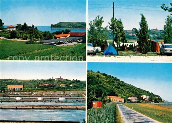 Strunjan Teilansichten Camping