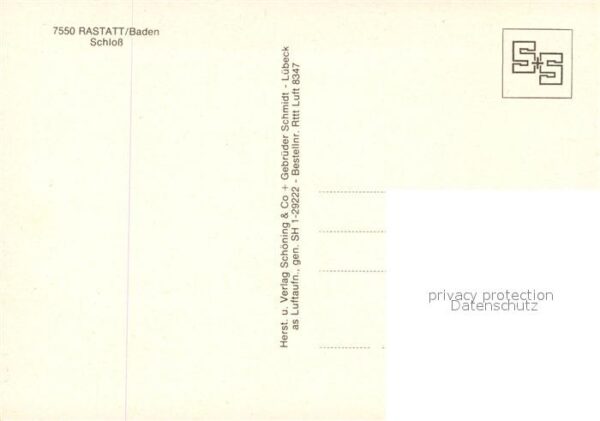 Rastatt Schloss Fliegeraufnahme – Bild 2