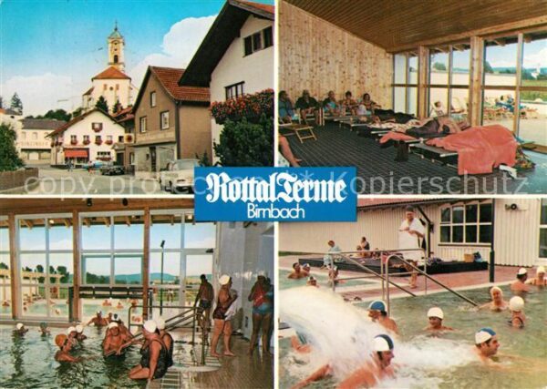 Birnbach Rottal Ortsansicht Rottal Terme Ruheraum Therm