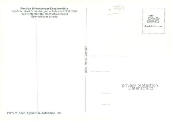 Hinterzarten Pension Birkenberger Kesslermühle – Bild 2