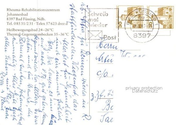 Bad Fuessing Rheuma Rehazentrum Johannesbad – Bild 2